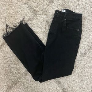AF high rise ankle jean